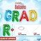 Graduation Party Balloons 2026 – 12PCS Multicolor 41-Inch Star & Congrats Grad Mylar Balloon Set for Class of 2026 Decorations